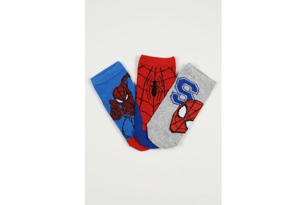 Παιδικές Κάλτσες για Αγόρι Disney Spider-Man Χρώματος Πολύχρωμo EZO6041.PACK1