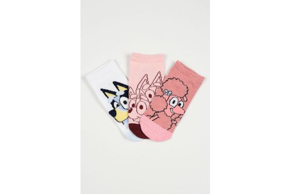 Παιδικές Κάλτσες για Κορίτσι DISNEY Bluey Χρώματος Πολύχρωμo EZO6007.REC.PACK1