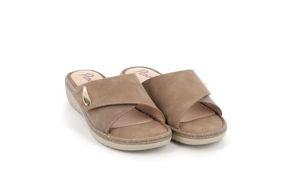 Γυναικεία Comfort Παντόφλα Parex Χρώματος Καφέ 12133018.K