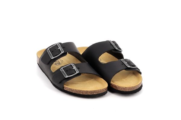 Γυναικεία Comfort Παντόφλα Plakton Χρώματος Μαύρο 180010.B