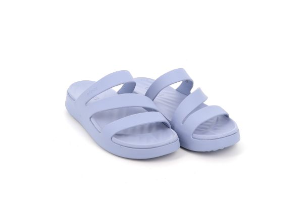 Γυναικεία Σαγιονάρα Crocs Getaway Strappy Ανατομική Χρώματος Μπλε 209587-0LF