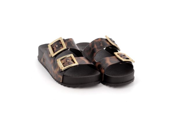 Γυναικείo Mule Zaxy Χρώματος Λεοπάρ 780-26201-29.1