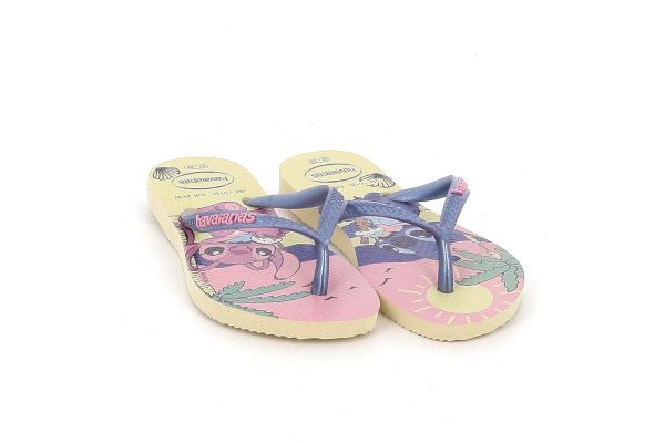 Παιδική Σαγιονάρα για Κορίτσι Havaianas Kids Slim Disney Stitch Χρώματος Πολύχρωμο 4150250-9256