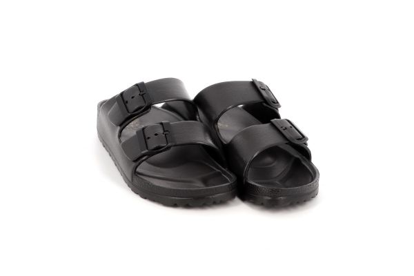 Γυναικεία Σαγιονάρα Ateneo Χρώματος Μαύρο 01 SEA SANDALS.B