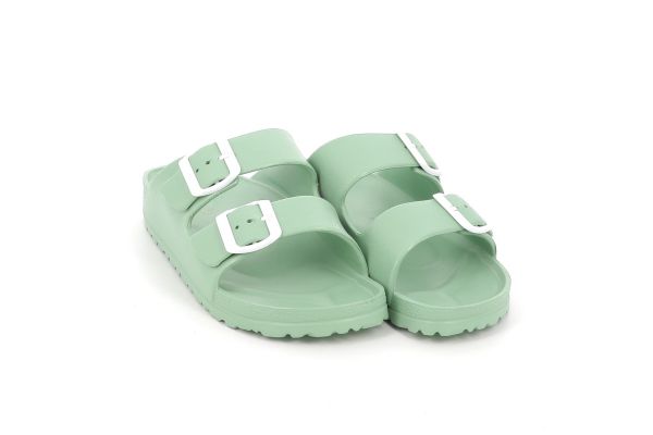 Γυναικεία Σαγιονάρα Ateneo Χρώματος Μέντα 01 SEA SANDALS.MI