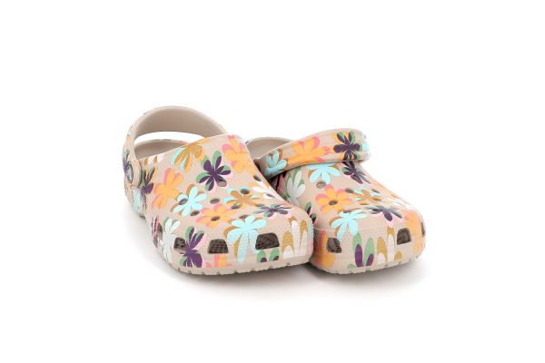 Γυναικείο Σαμπό Crocs Classic Retro Summer Clog Ανατομικό Χρώματος Πολύχρωμο 213234-2NM